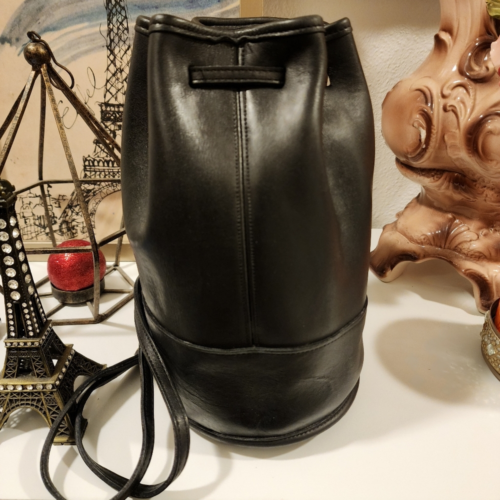Vintage Coach Bixby Drawstring Bucket Bag EUC with COA